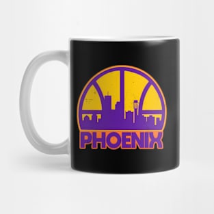 Phoenix Basketball Skyline Mug